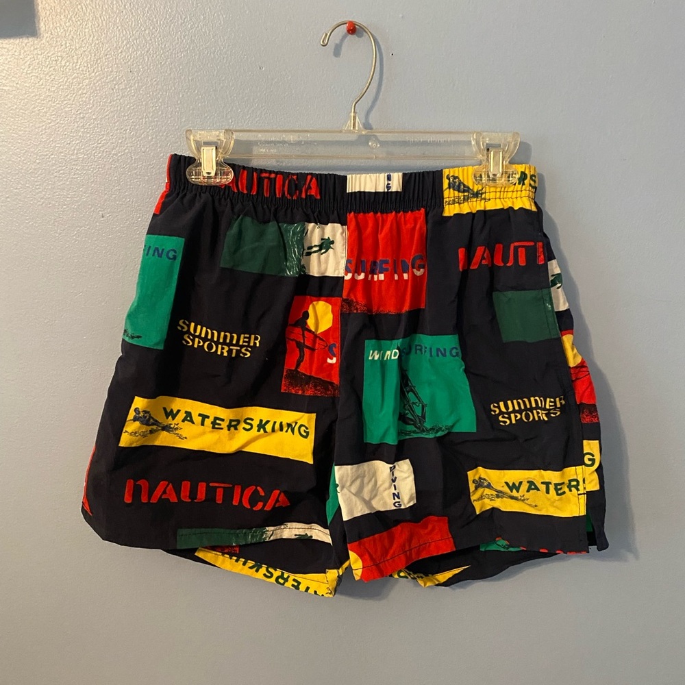 Vintage Nautica Swim Trunks